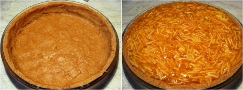«Янтарный лучик» — красивейший пирог с богатой яблочной начинкой. Так и светится весь!