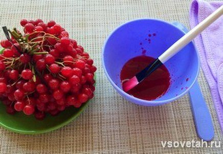 Маски с соком калины рецепты