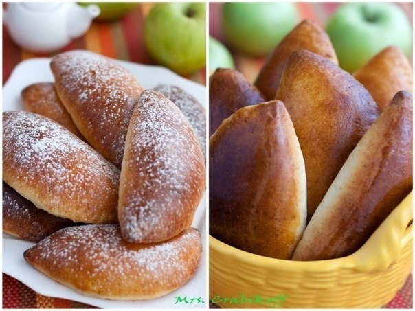 ЯБЛОЧНЫЕ ПИРОЖКИ