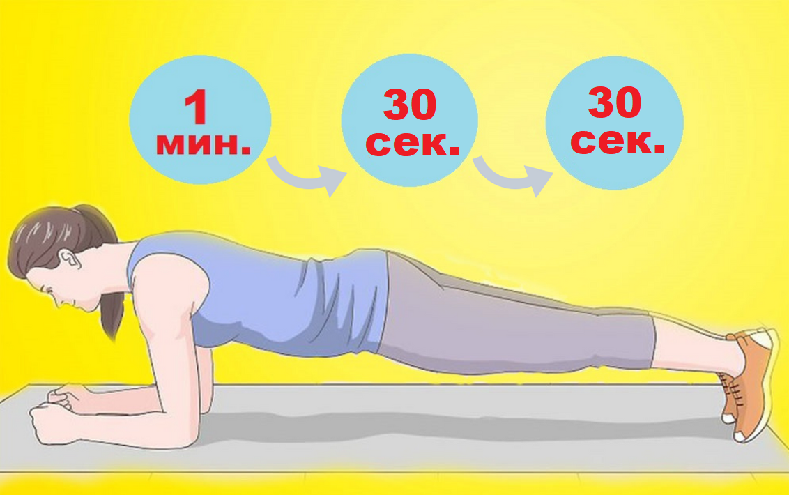 Теперь стою в планке по 5 минут. Рассказываю, как это получилось.