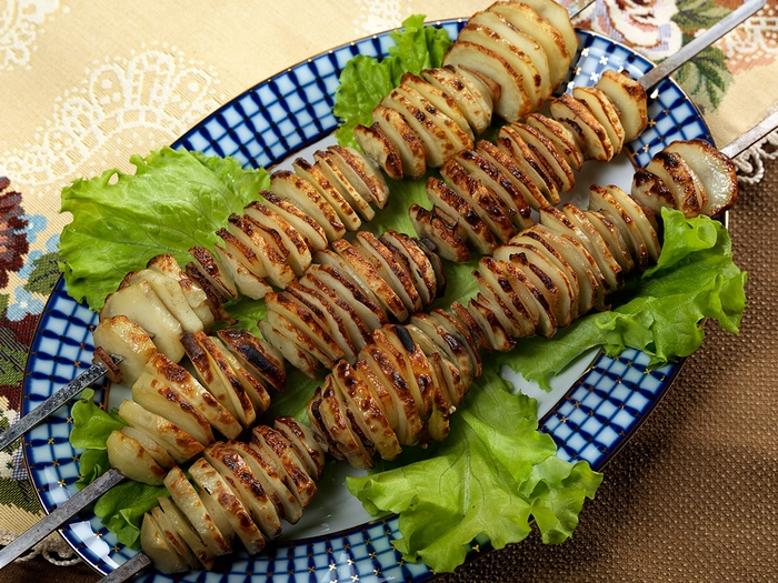 НЕВЕРОЯТНО ВКУСНАЯ КАРТОШКА НА МАНГАЛЕ
