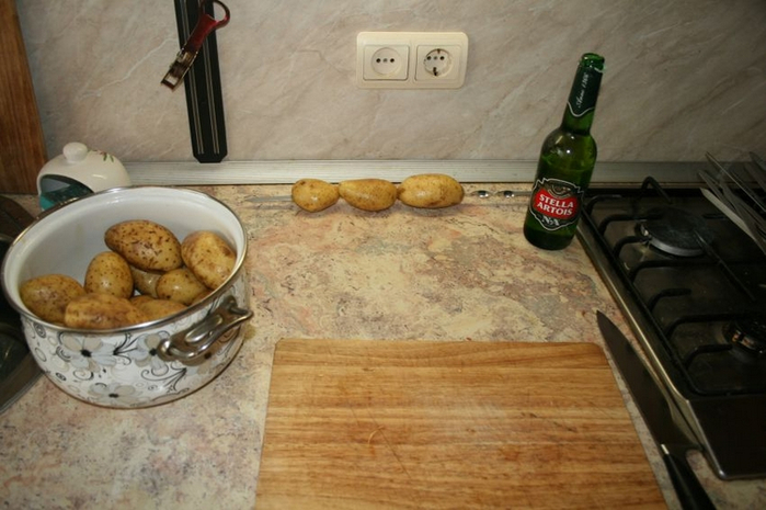 НЕВЕРОЯТНО ВКУСНАЯ КАРТОШКА НА МАНГАЛЕ