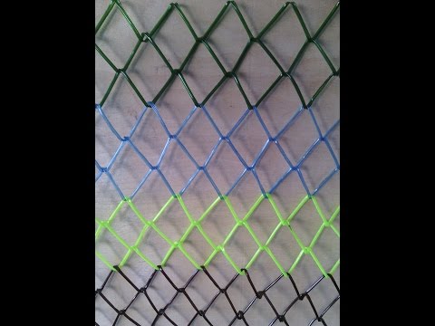 Как сделать сетку-рабицу из пластиковой бутылки. Дешево и нарядно!