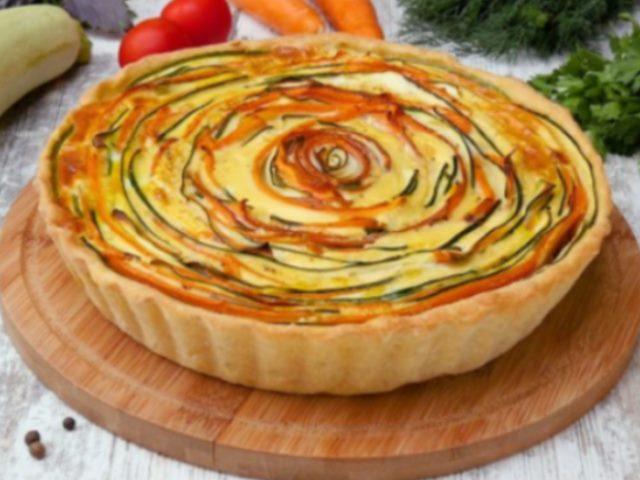 Бесподобный киш с кабачками и морковью — настоящее чудо вкуса! Бесподобный киш с кабачками и морковью — настоящее чудо вкуса!