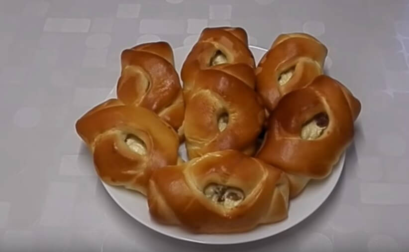 Булочки с творогом. 4 вкусных рецепта булочек в духовке