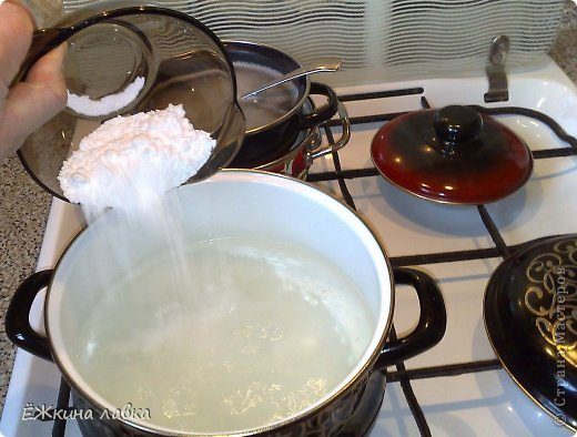 Готовим гель для стирки