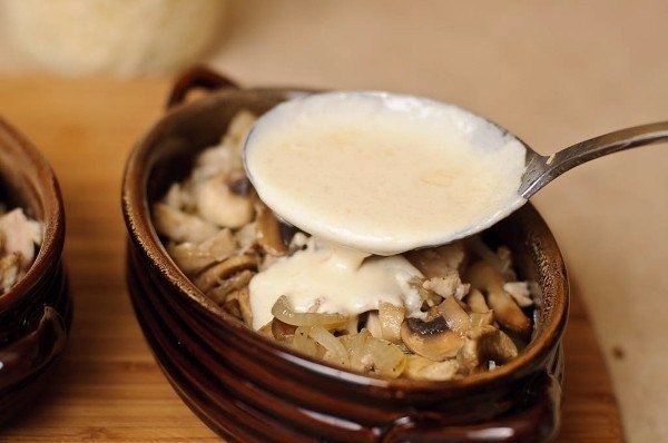 ОТЛИЧНЫЙ РЕЦЕПТ ЖУЛЬЕНА С КУРИЦЕЙ И ГРИБАМИ