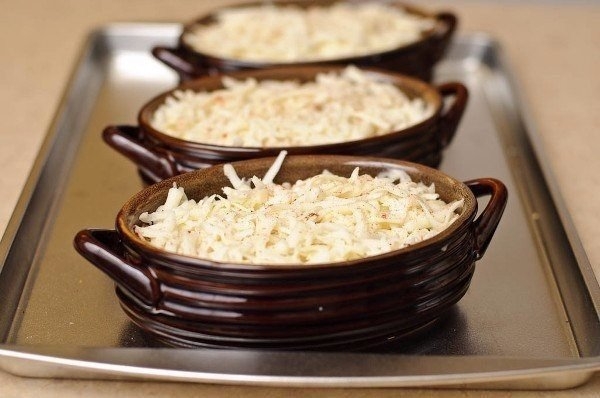 ОТЛИЧНЫЙ РЕЦЕПТ ЖУЛЬЕНА С КУРИЦЕЙ И ГРИБАМИ